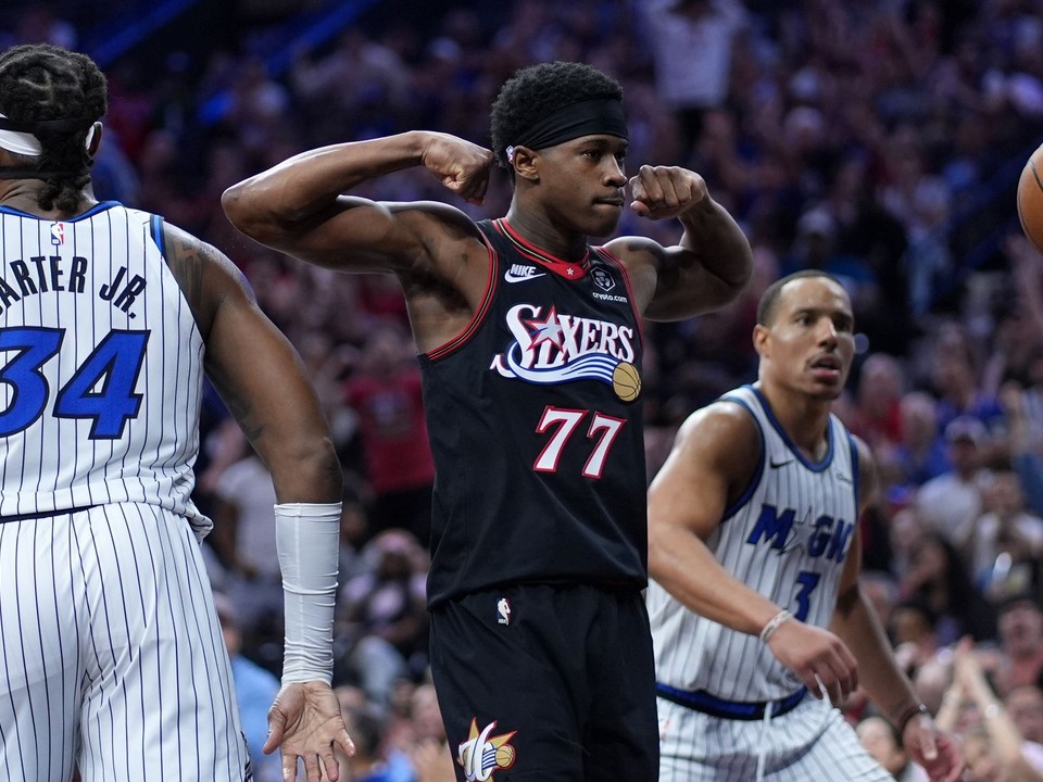 Záber zo zápasu Philadelphia - Orlando