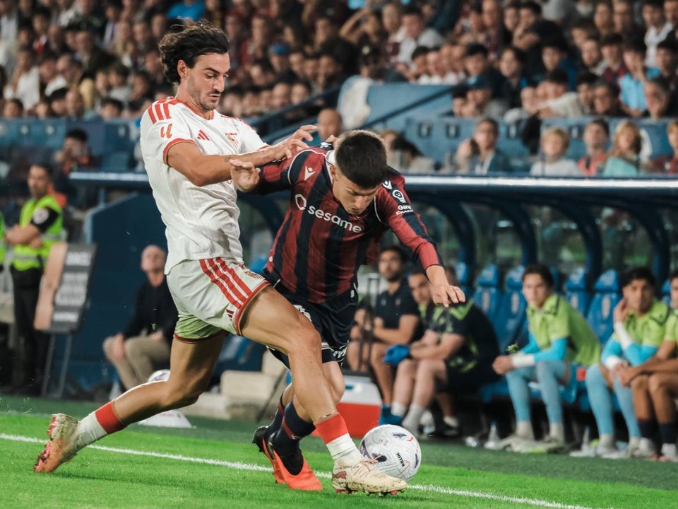 Záber zo zápasu Levante UD – FC Sevilla 