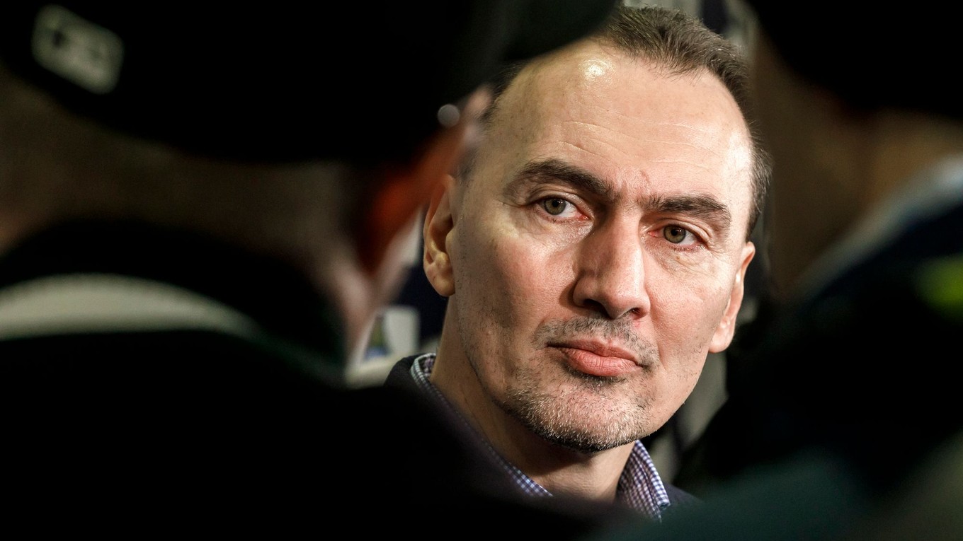 Šéf SZĽH a generálny manažér slovenskej reprezentácie Miroslav Šatan.