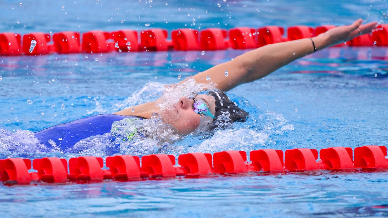 Slovenská plavkyňa Tamara Potocká.