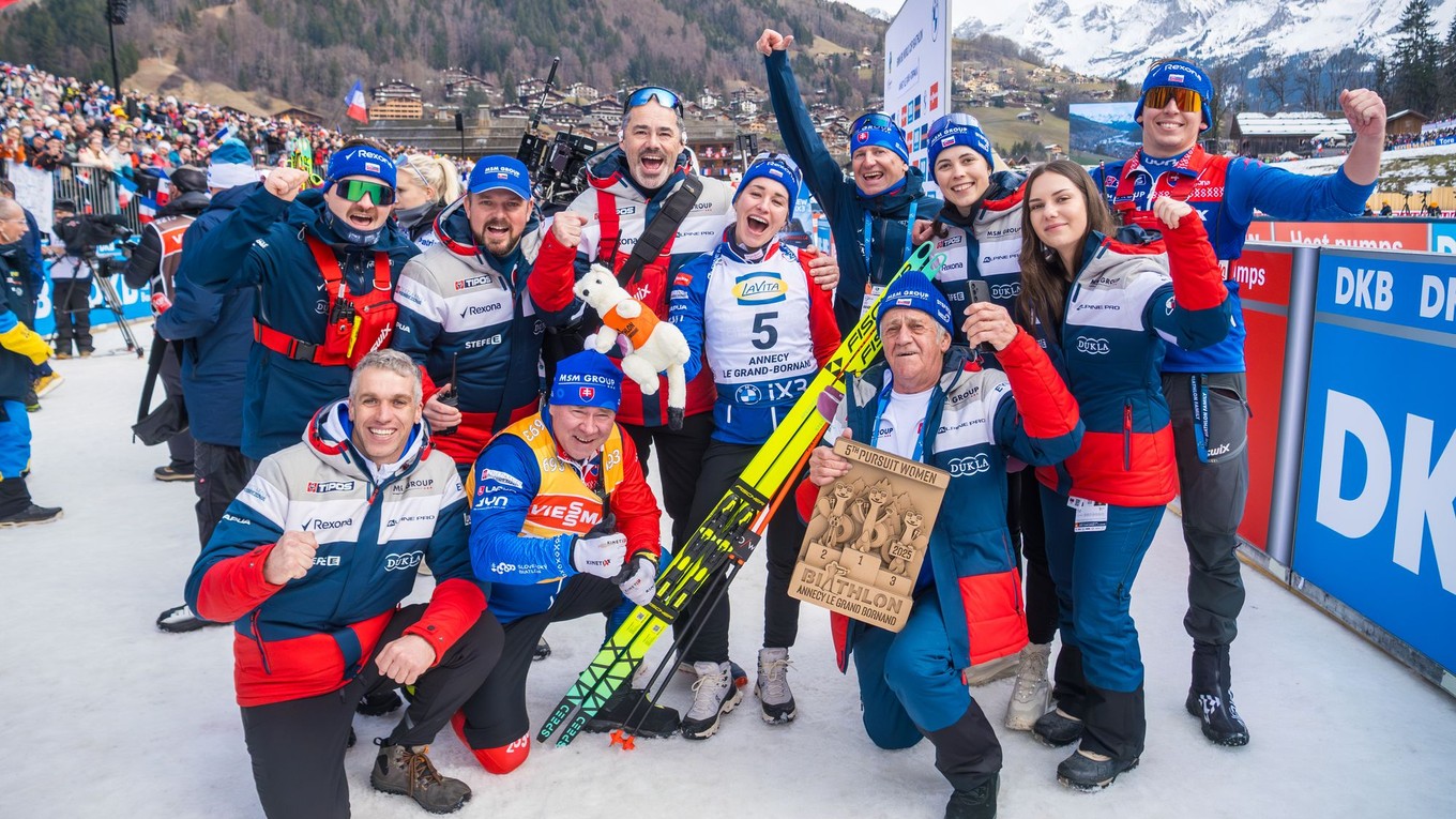 Paulína Bátovská Fialková po 5. mieste v stíhacích pretekoch v Annecy 2025.