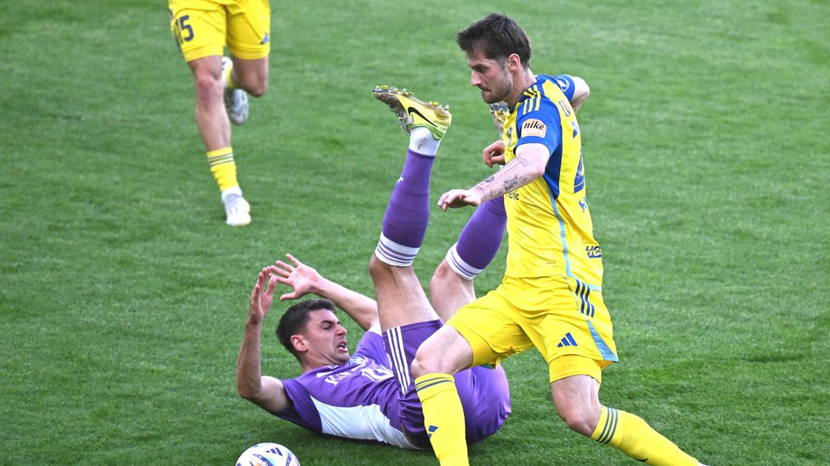 Záber zo zápasu FC Košice - KFC Komárno