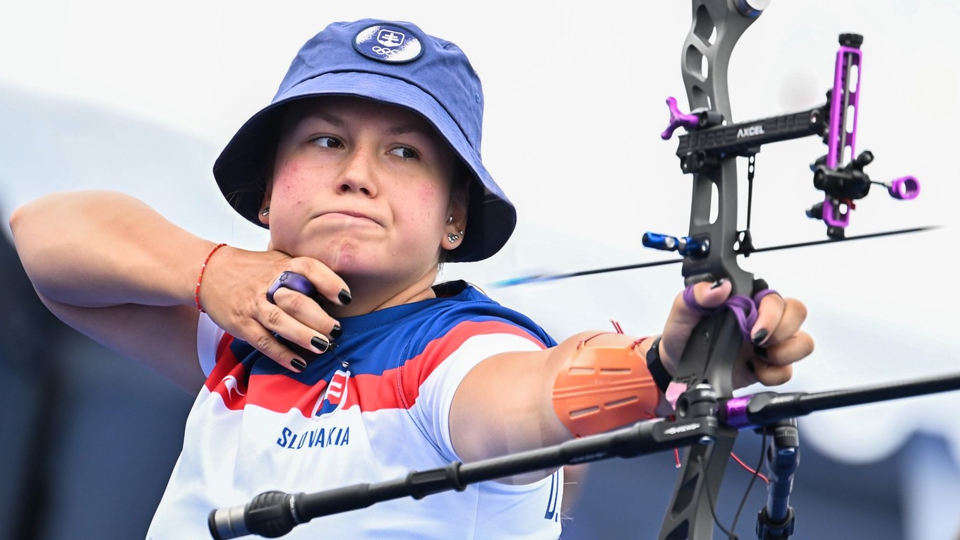 Slovenská lukostreľkyňa Denisa Baránková