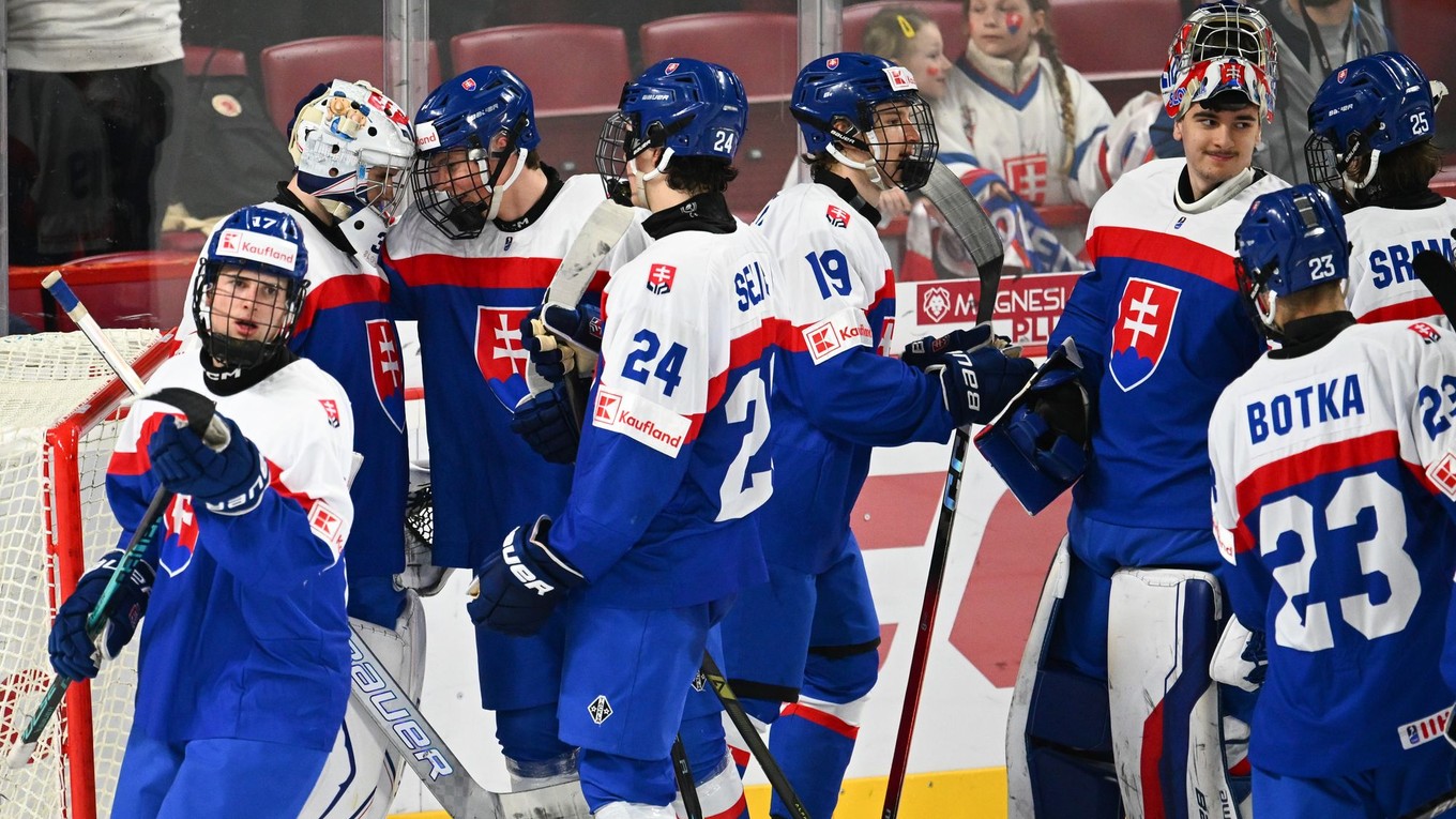 Hokejisti Slovenska na MS do 18 rokov