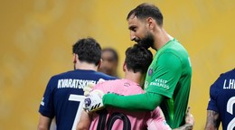 Gianluigi Donnarumma a Lionel Messi