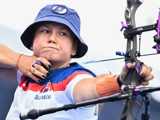 Slovenská lukostreľkyňa Denisa Baránková