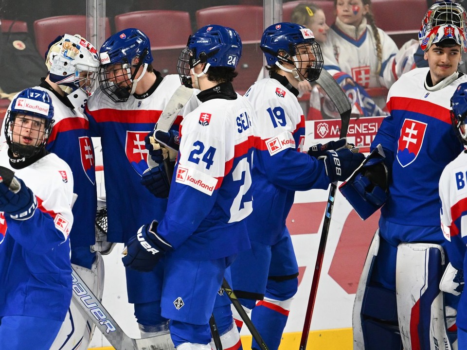 Hokejisti Slovenska na MS do 18 rokov