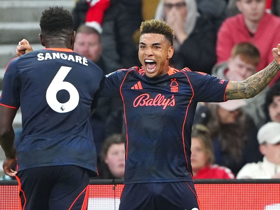 Hráči z Nottinghamu sa tešia z gólu