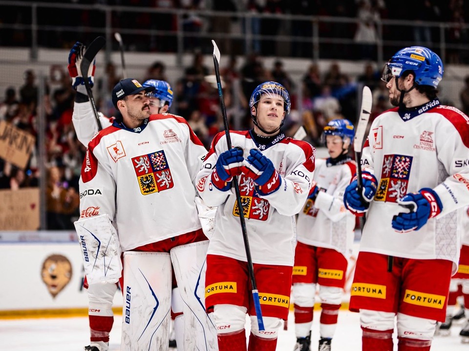 Hokejisti Česka. 