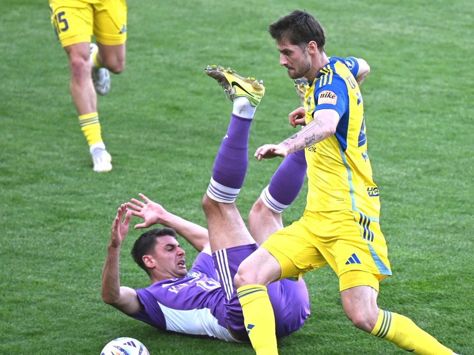 Záber zo zápasu FC Košice - KFC Komárno