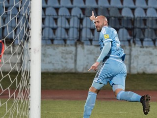 Róbert Vittek v drese Slovana. 