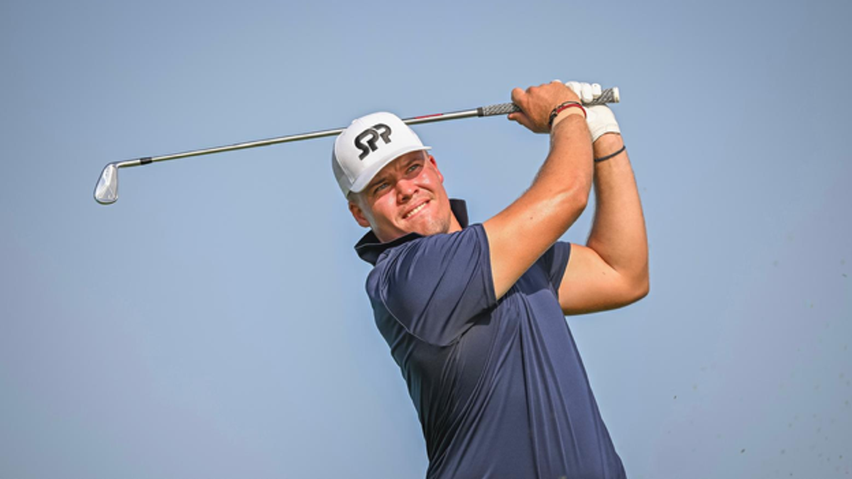 Slovenský golfista Tadeáš Teťák.