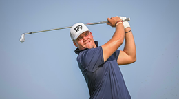 Slovenský golfista Tadeáš Teťák.