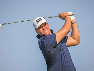 Slovenský golfista Tadeáš Teťák. 