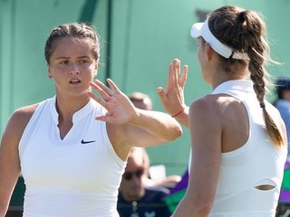 Viktória Hrunčáková a Tereza Mihalíková