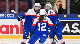 Slovenské hokejistky na MS v hokeji žien do 18 rokov.