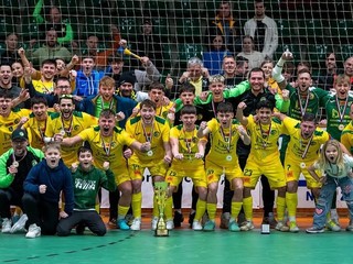 Futsal team Levice sa stali víťazom Slovenského pohára v roku 2025.