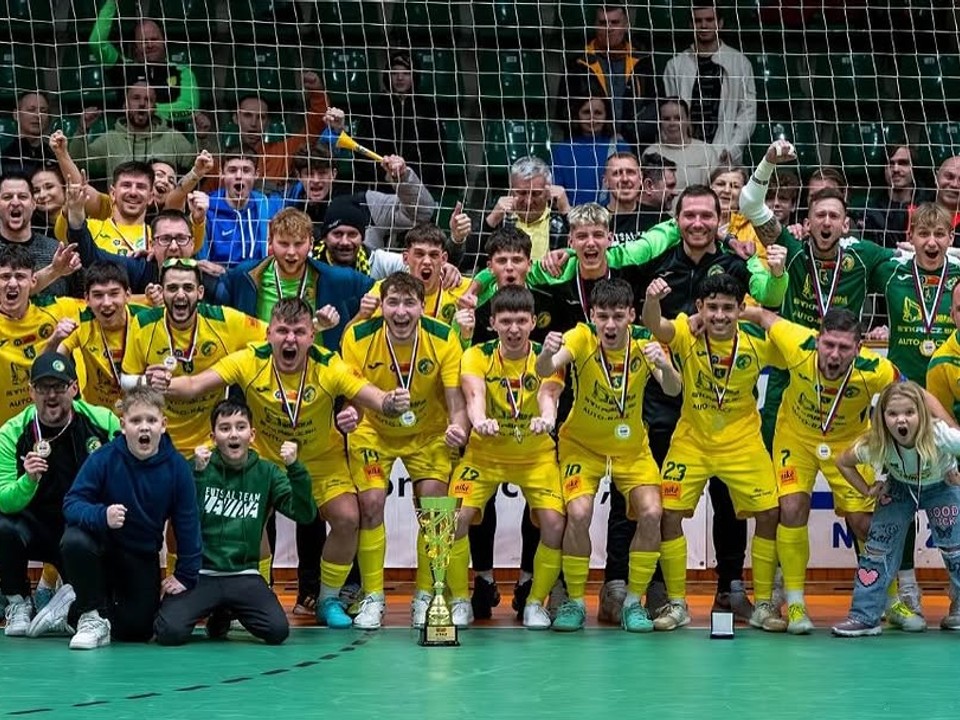 Futsal team Levice sa stali víťazom Slovenského pohára v roku 2025.