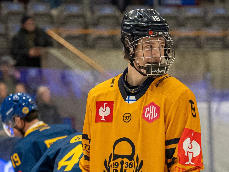 Jakub Floriš v drese Lukko Rauma