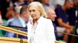 Legendárna tenistka Martina Navrátilová. 