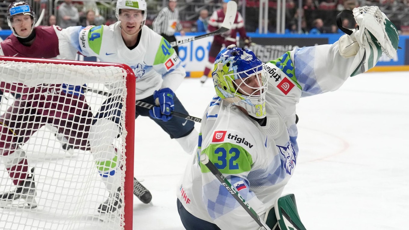 Gašper Krošelj v akcii.