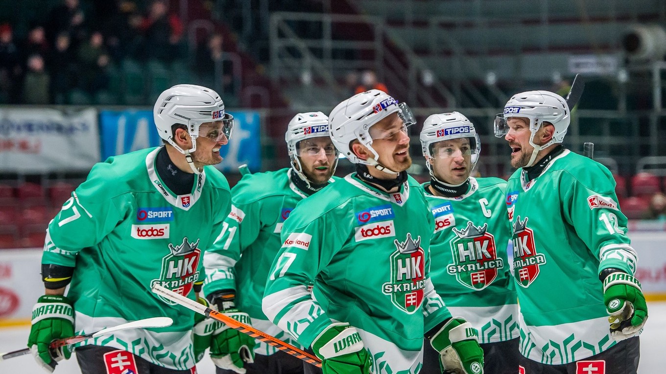 Hokejisti HK Skalica.