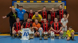 Fotka z 1. ročníka charitatívneho turnaja v Trebišove.