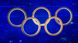 Olympijské kruhy.