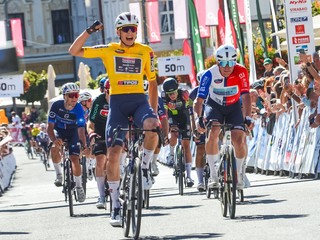 Paul Magnier vyhral 3. etapu na Okolo Slovenska 2025. 