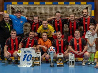 Fotka z 1. ročníka charitatívneho turnaja v Trebišove.