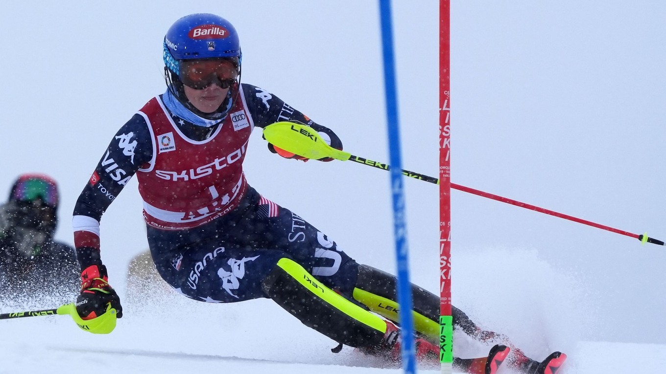 Mikaela Shiffrinová. 