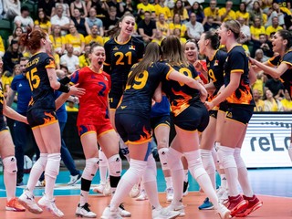 Volejbalistky Rumunska. 