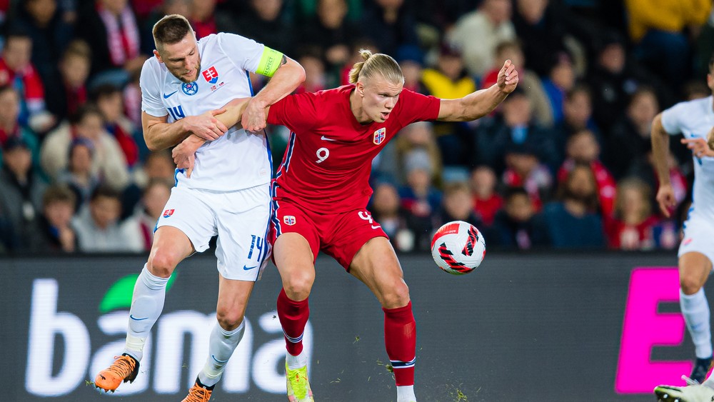 Haaland a Ödegaard rozhodli, Slováci prehrali prvý zápas v roku