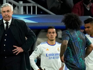 Taliansky tréner Carlo Ancelotti.