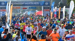 Medzinárodný maratón mieru v Košiciach. 
