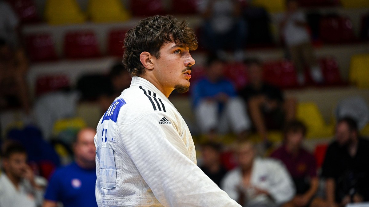 Slovenský džudista Benjamín Maťašeje.