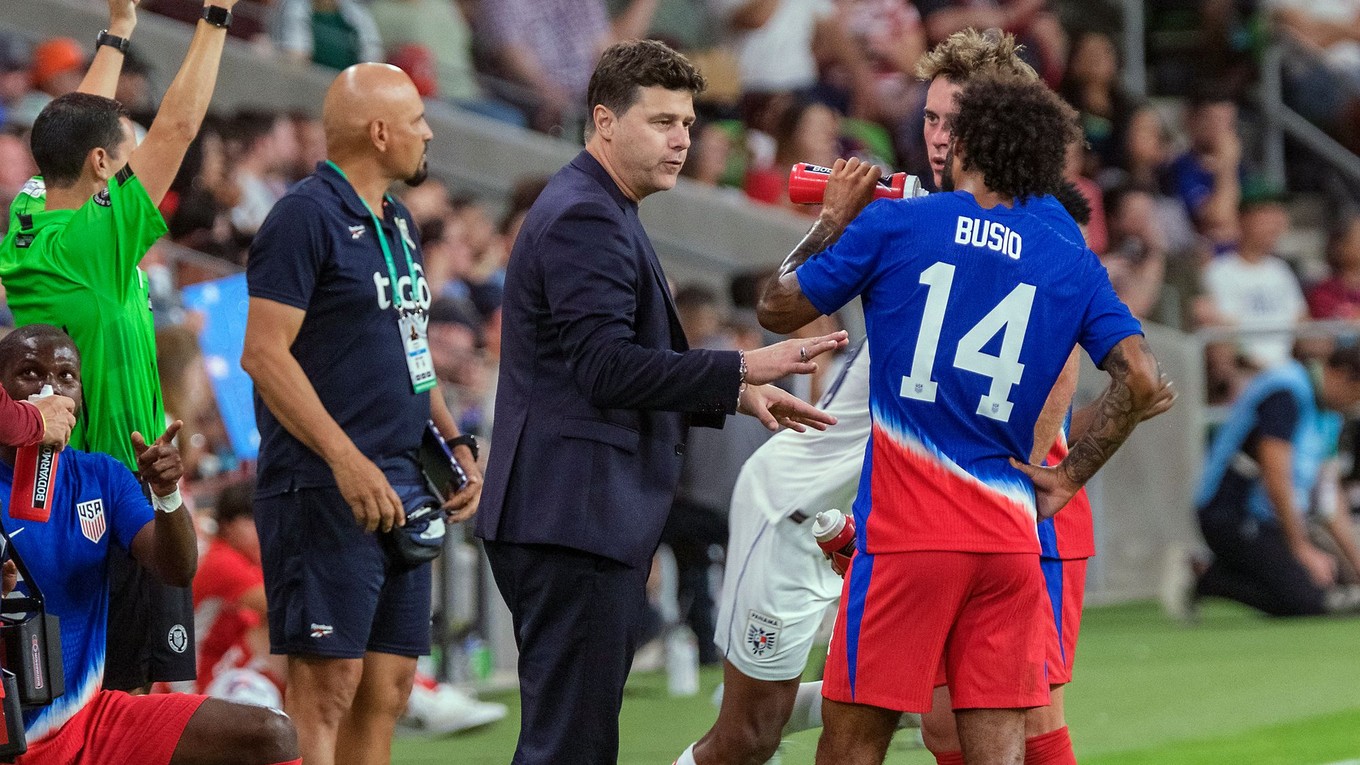 Mauricio Pochettino na lavičke USA