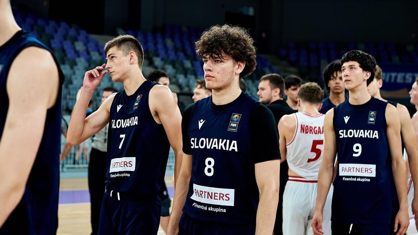 Slovenskí basketbalisti do 18 rokov. 