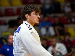 Slovenský džudista Benjamín Maťašeje.