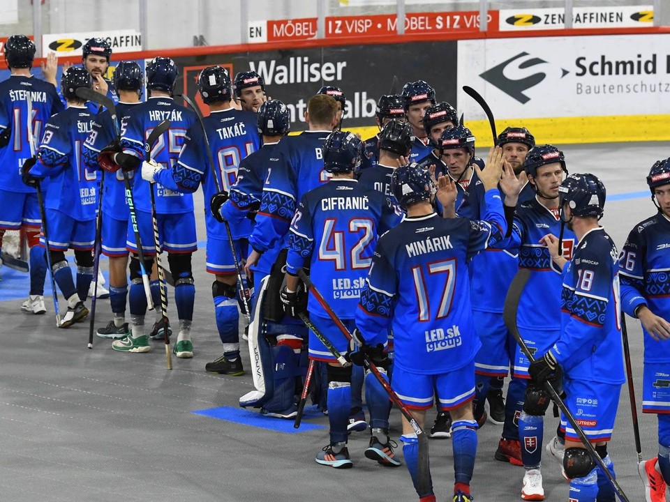 Slovenskí reprezentanti na MS v hokejbale 2024.