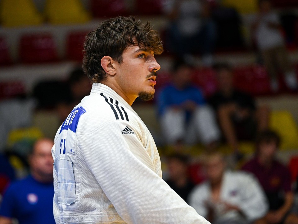 Slovenský džudista Benjamín Maťašeje.