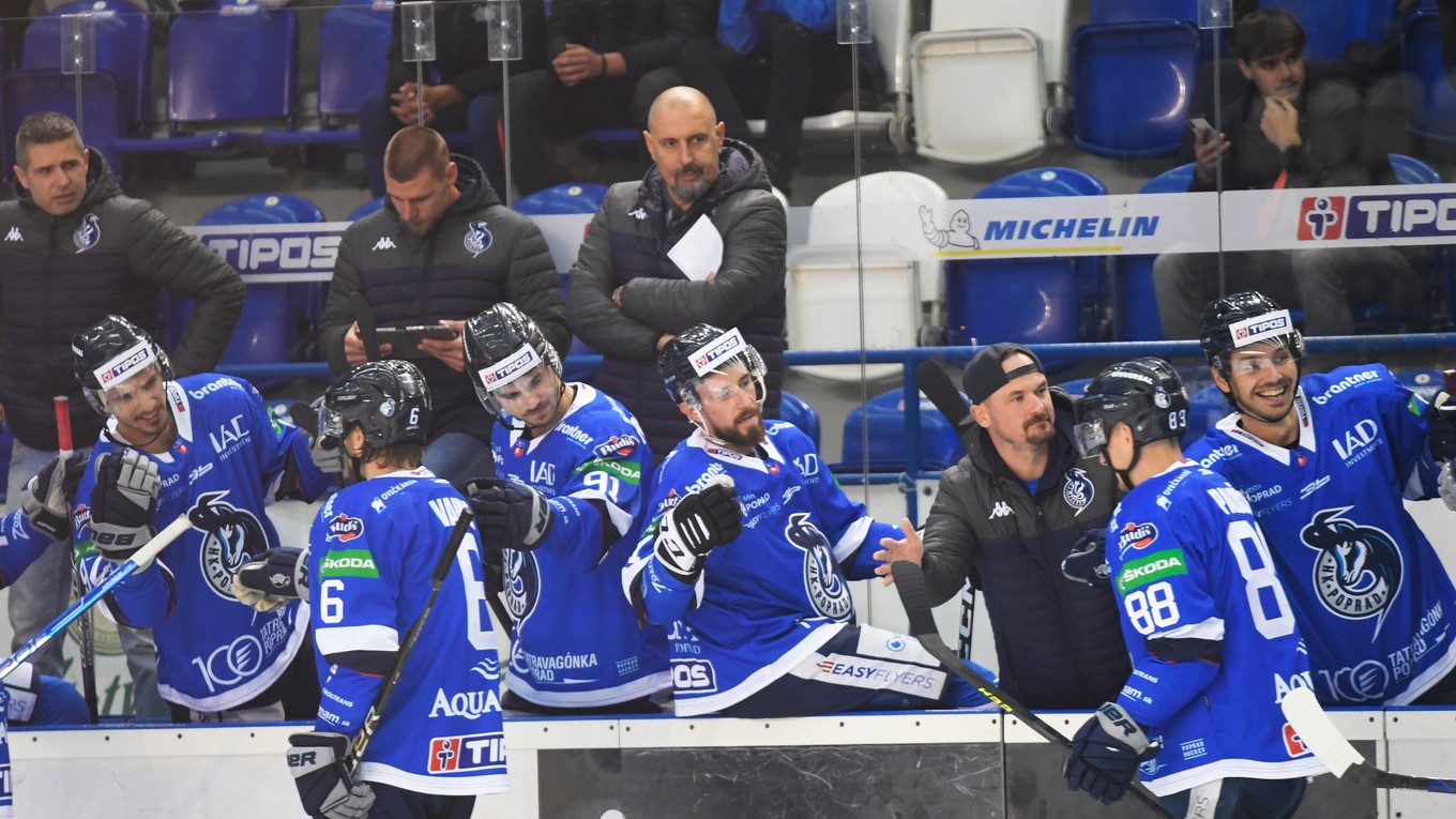 Hokejisti HK Poprad.