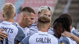 Futbalisti FK Železiarne Podbrezová.