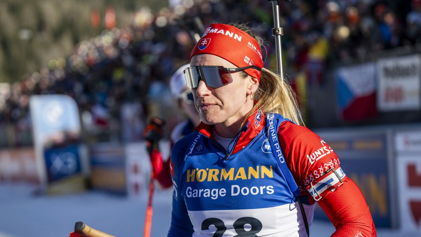 Paulína Bátovská Fialková na MS v Lenzerheide.