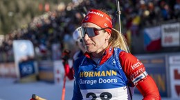 Paulína Bátovská Fialková na MS v Lenzerheide.