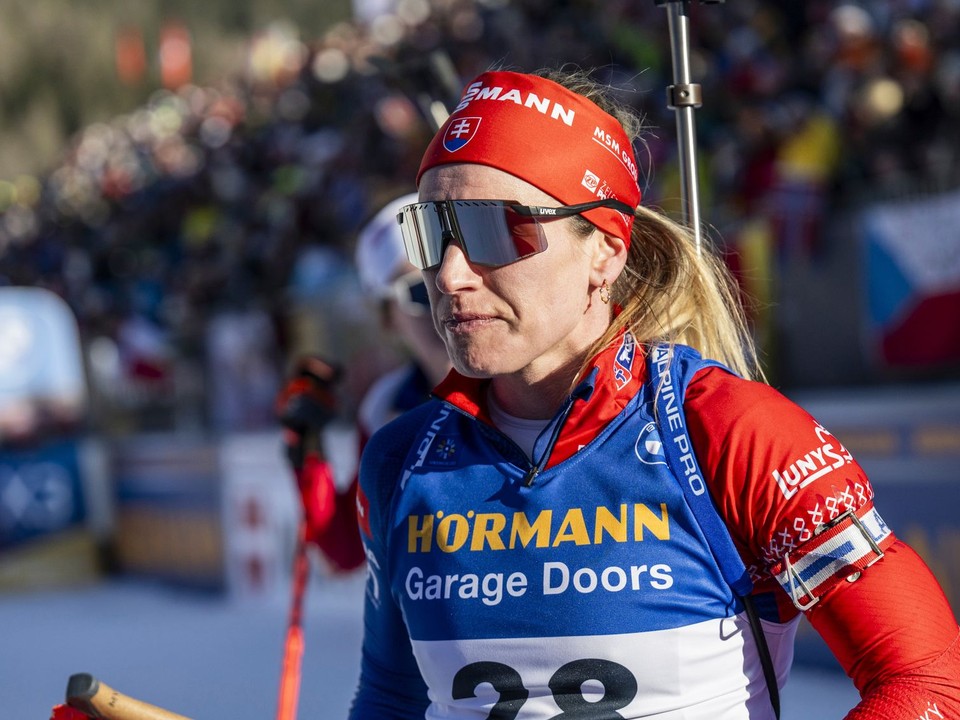 Paulína Bátovská Fialková na MS v Lenzerheide.