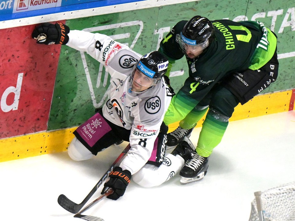 Šimon Petráš (Košice) a Gabriel Chicoine (Žilina).