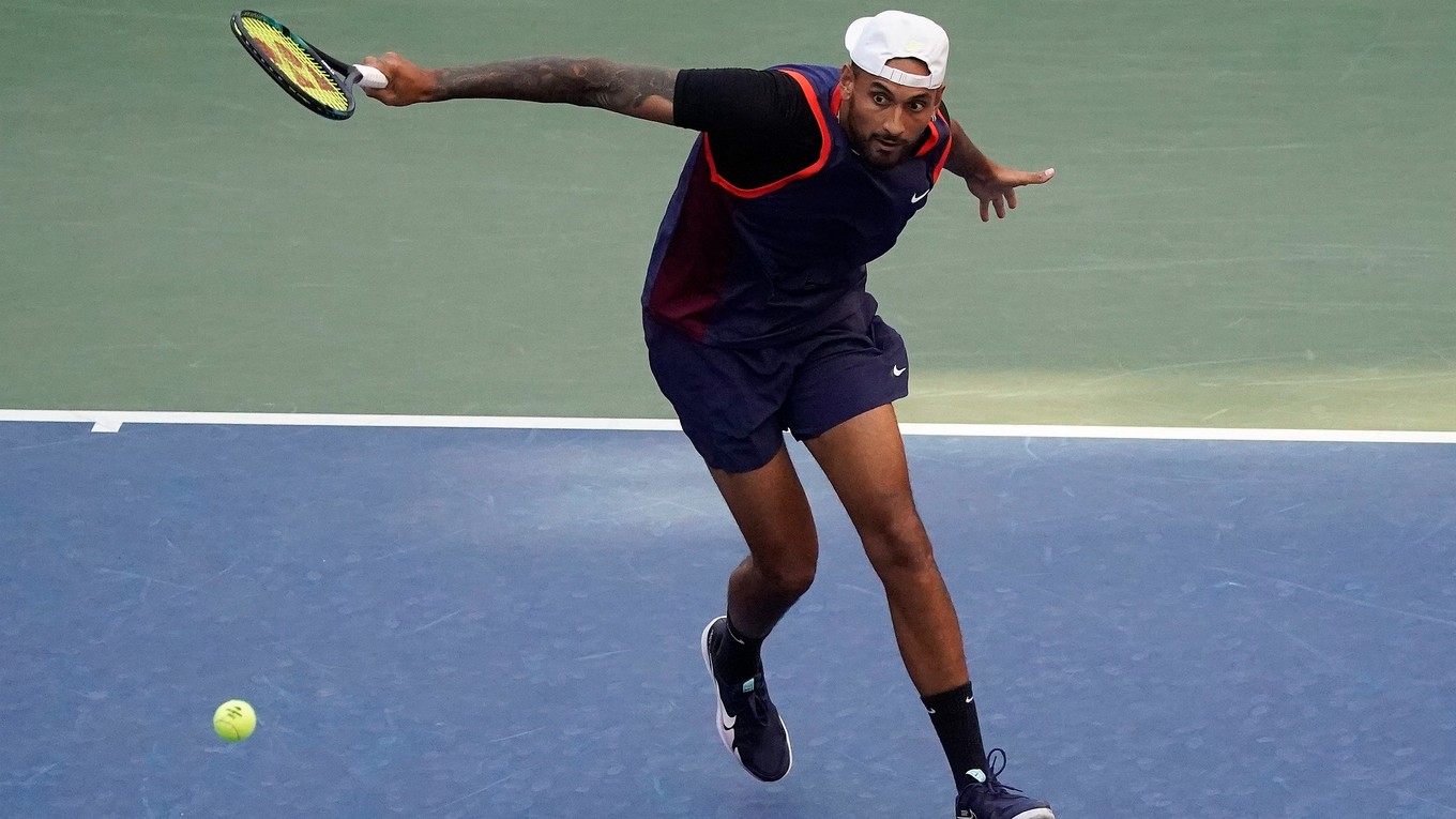 Nick Kyrgios sa prebojoval na US Open 2022 do štvrťfinále.