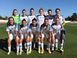 Slovenské futbalové reprezentantky do 19 rokov. 