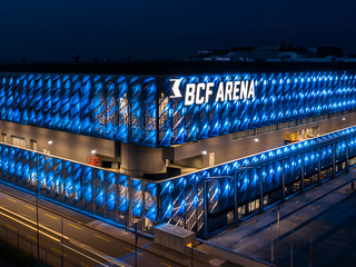 BCF Arena vo Fribourgu. 